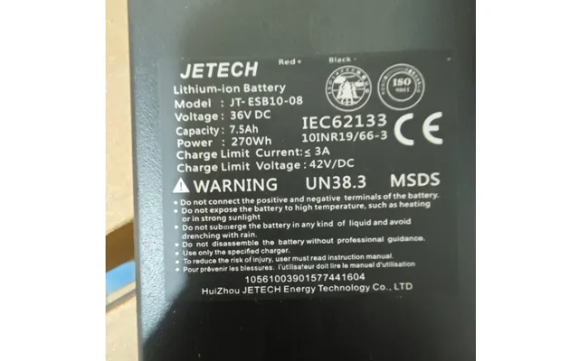 7.5ah Battery For Electric Scooter I9 I9pro S9pro S9 1s I9m - New Version