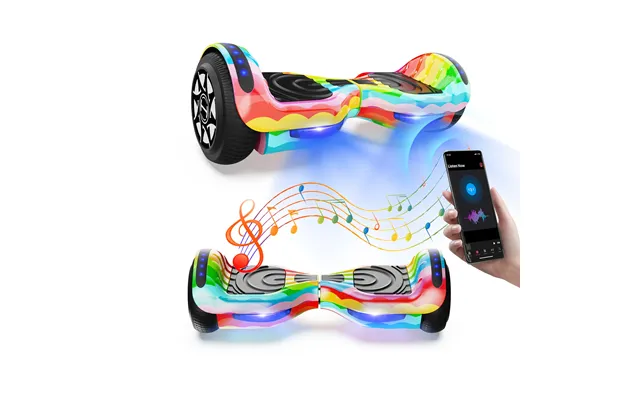 H1 Self Balancing Hoverboard With Bluetooth Music And Led Lights - Multiple Colors product image