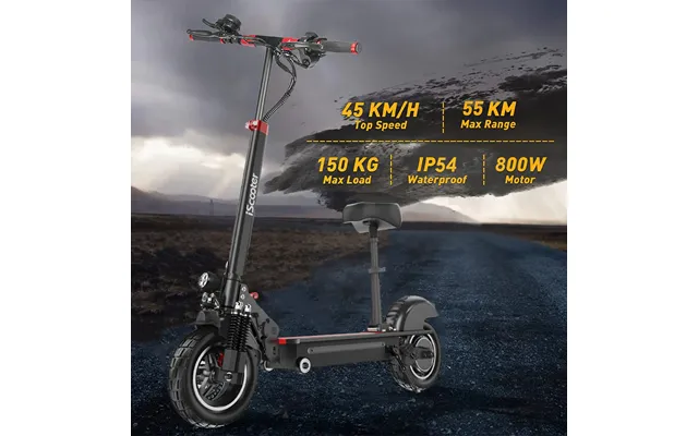 Iscooter Ix4 Ix5 Off Road Electric Scooter With App Control - Ix5 With Seat 34miles