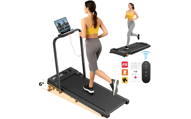 Jt52 Walking Pad With Handrails Treadmill With Incline - Jt52 With Slope