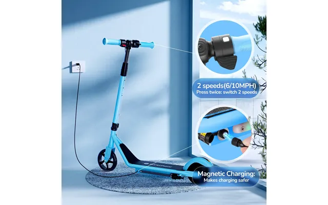 21v 0.9a Uk Magnetic Charging Adapter For S2 Kids' E-scooter