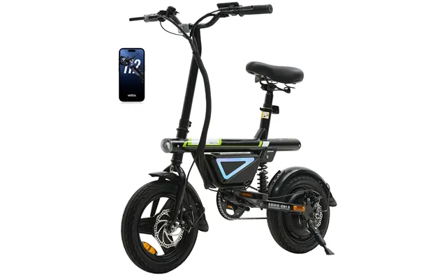 Isinwheel Eb1s U1 Commuter Electric Bike - Eb1s Black 500w 31mi With App