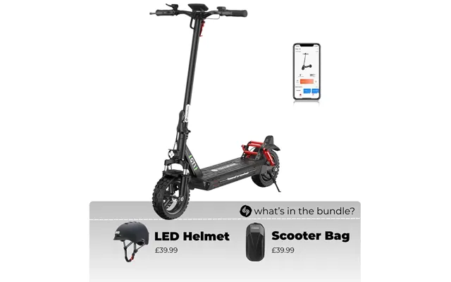 Isinwheel Gt1 Off Road Electric Scooter 800w - Gt1 Riding Kit