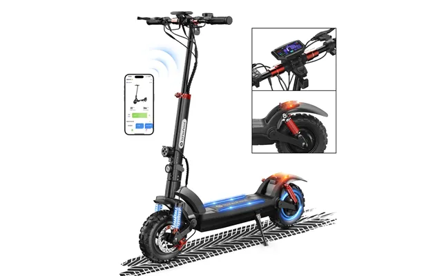 Isinwheel Gt2 Off Road Electric Scooter 1200w - Gt2 1200w 37miles
