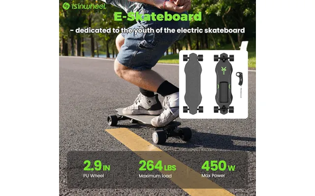 Isinwheel Kids Electric Scooter - V6 E-skateboard