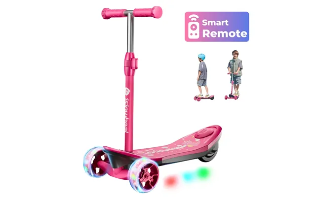 Isinwheel Mini 3 Wheel Kids Electric Scooter For Boys Aged 3-12 - Minispider Pink -remote Control 1
