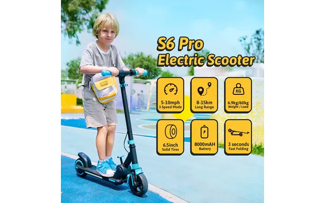 Isinwheel S4 Electric Scooter For Kids - S6 Pro Blue 1
