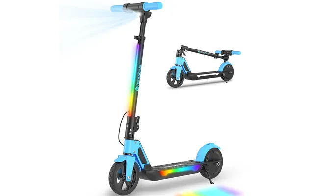Isinwheel S7 Glow Adjustable Kids E-scooter - S7 Blue 1