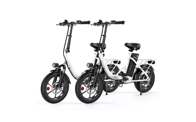Isinwheel U4 Foldable Step-thru Electric Bike 500w 55miles Range - U4 White *2