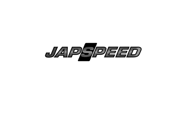 Japspeed Stickers - Chrome On Black