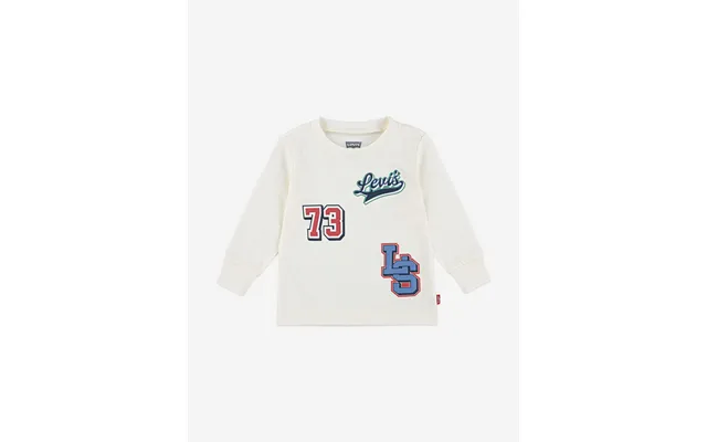 Levi's Baby Boys Long Sleeve Logo T-shirt In Ivory product image