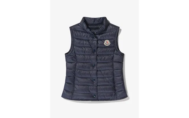 Moncler Enfant Girls Down Padded Liane Gilet In Navy product image
