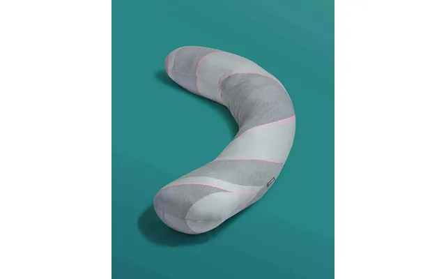 Sports Recovery Body Support Pillow - Grey Pink