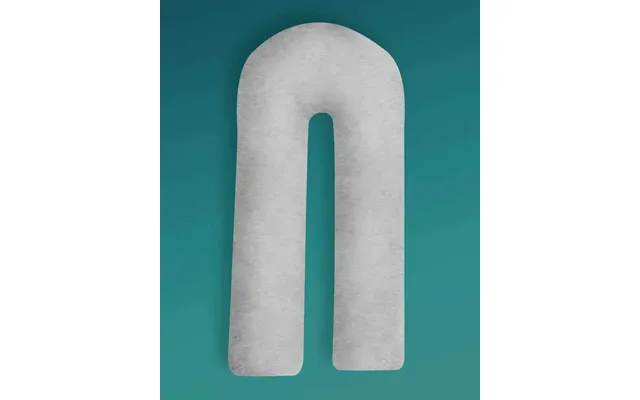 U-shaped Pregnancy Pillowcase - Heathered Grey