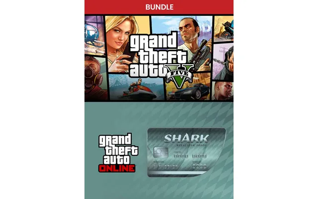 Grand Theft Auto V Gta Megalodon Shark Cash Card Rockstar