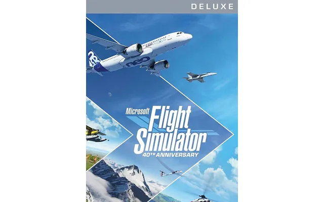 Microsoft Flight Simulator Deluxe 40th Anniversary Edition Europe Windows 10-xbox Series Xs