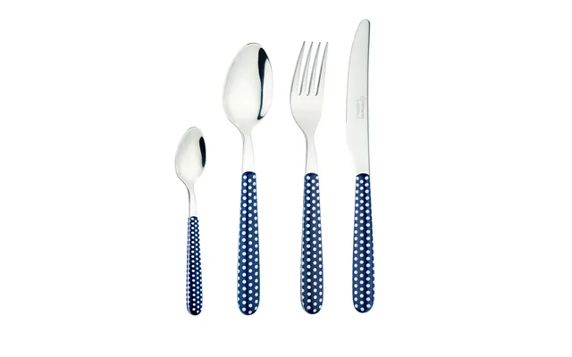 Grunwerg Greenwork 24 Piece Cutlery Set Polka