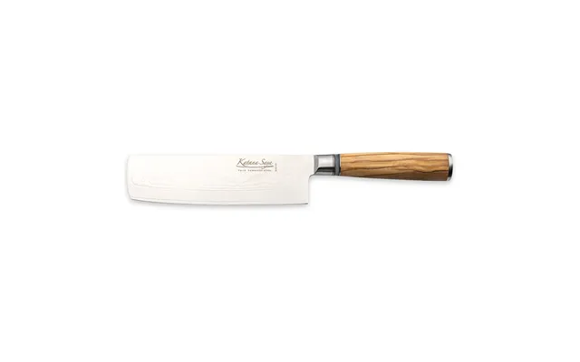 Katana Saya Olivewood Nakiri Knife 18cm