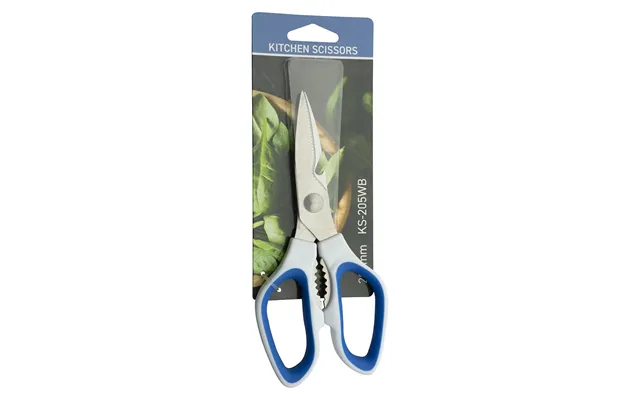 Multi-purpose Kitchen Shears White Blue Ks-205wb