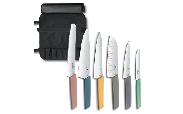 Victorinox Swiss Modern Coloured Exclusive Case Roll Set Exclumodernmag