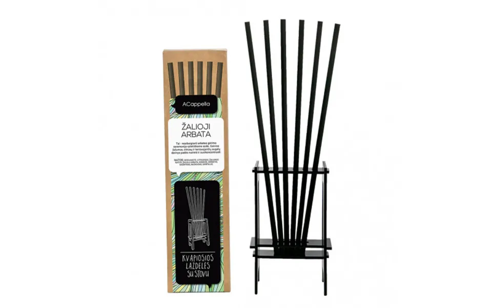 Acappella Home Parfume Incense Sticks With A Stand Green Tea