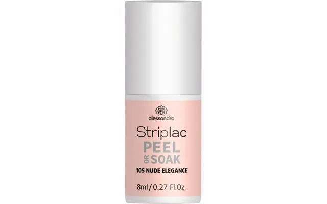 Alessandro Alessandro Striplac Peel Or Soak 8ml 105 Nude Elegance