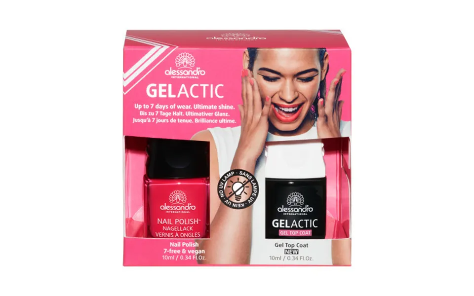 Alessandro Gelactic Nail Set Bubble Gum