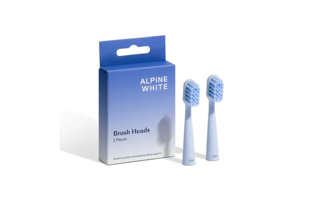 Alpine White Alpine White Sonic Toothbrush Replacement Heads 2vnt