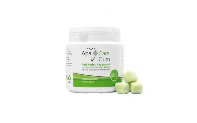 Apacare Apacare Anti Caries Chewing Gum 86g