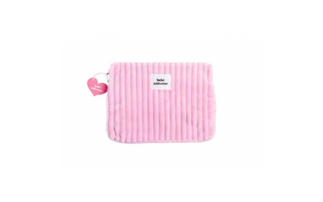 Babe Universe Handmade Baby Pink Laptop Sleeve Pink