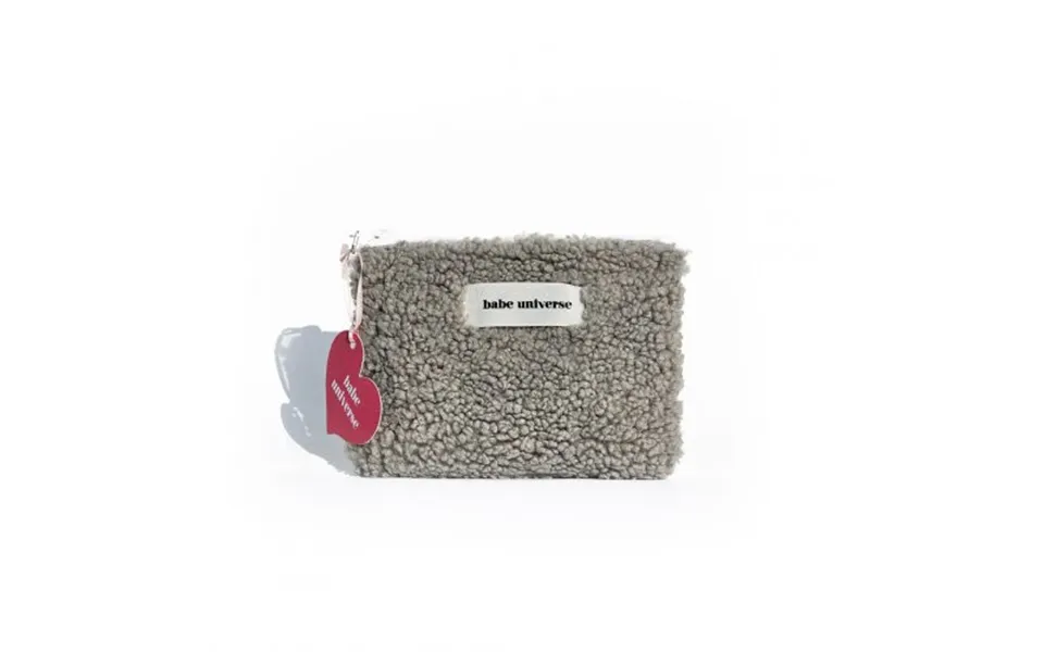 Babe Universe Handmade Cosmetic Pouch S Grey Monday