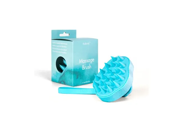 Bellody Bellody Scalp Massage Brush Seychelles Blue