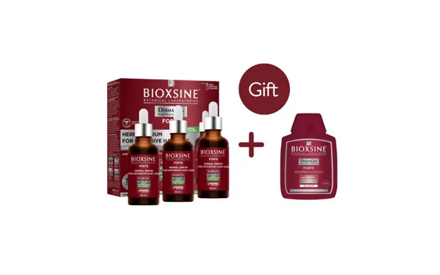 Bioxcin Dermagen Forte Shampoo And Serum For Intensive Hair Loss Set