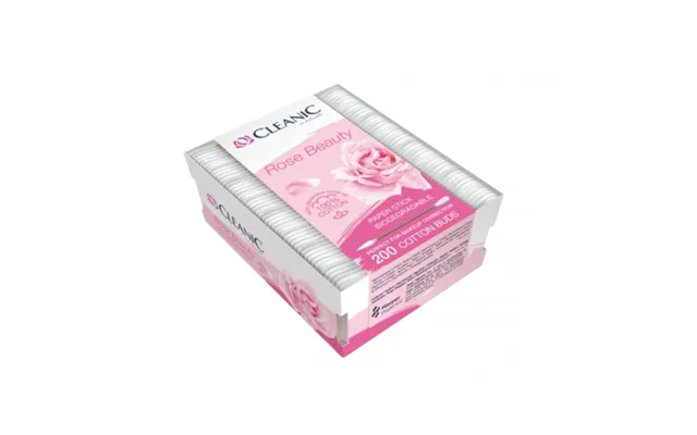 Cleanic Cleanic Rose Beauty Cotton Buds 200 Pcs.