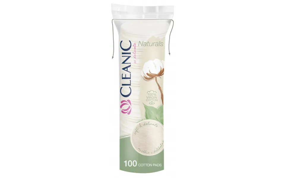 Cleanic Pure Effect Virgin Cotton Pads 100 Pcs.