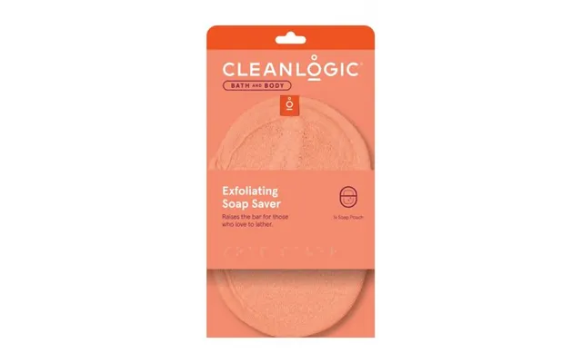 Cleanlogic Cleanlogic Bath & Body Exfoliating Soap Saver Orange