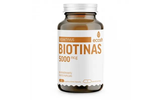 Ecosh Biotin Food Supplement 90 Capsules product image