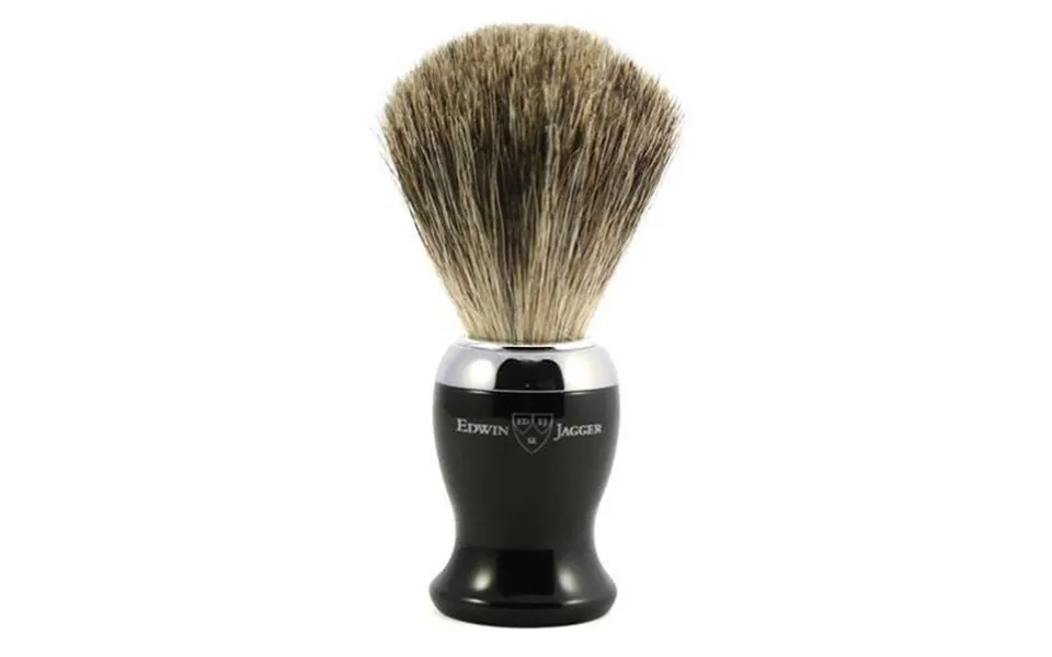 Edwin Jagger Shaving Brush Pure Badger Black
