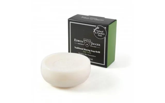 Edwin Jagger Traditional Shaving Soap Refill Aloe Vera product image