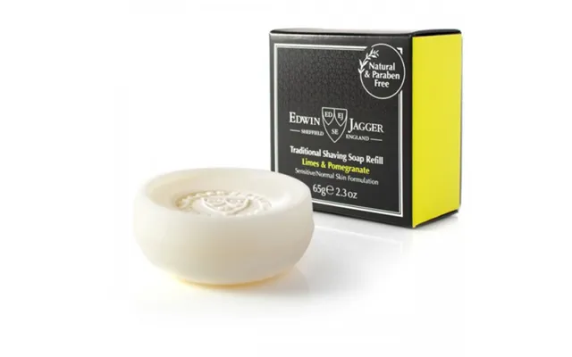 Edwin Jagger Traditional Shaving Soap Refill Limes&pomegranate product image