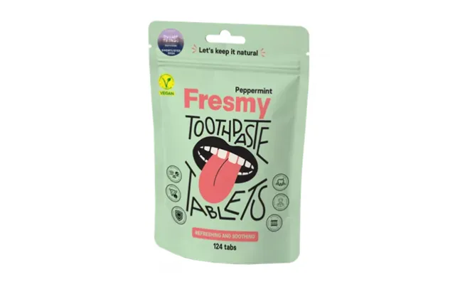 Fresmy Fresmy Peppermint Toothpaste Tablets 124 Tabs