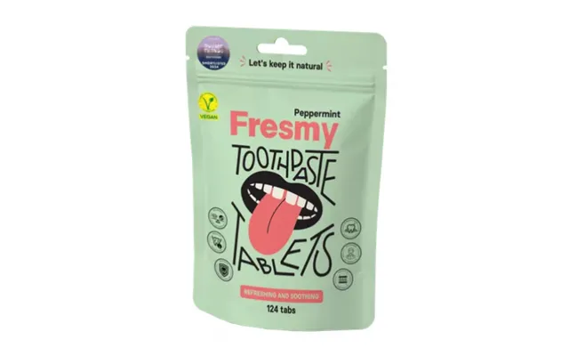 Fresmy Peppermint Toothpaste Tablets 124 Tabs product image