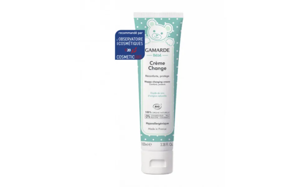 Gamarde Bébé Creme Change Diaper Change Cream 100ml