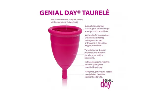 Gentle Day Genial Menstrual Cup Medium product image