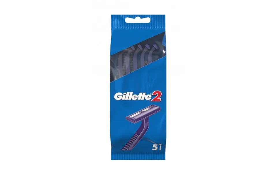 Gillette 2 Disposable Razors 5pcs