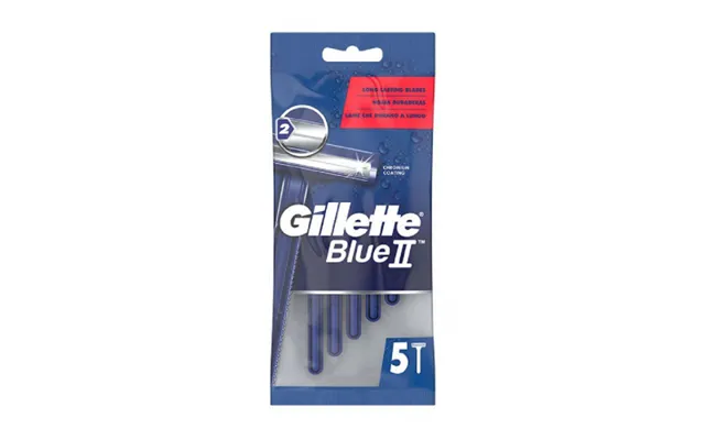 Gillette Gillette Blue Ii Disposable Razors 5pcs