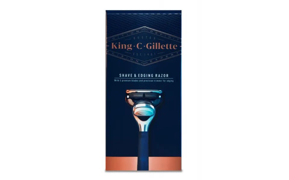 Gillette King C. Gillette Shave And Edging Razor 1pcs