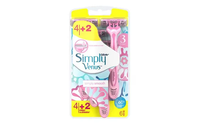 Gillette Simply Venus Disposable Razors 6 Pcs product image