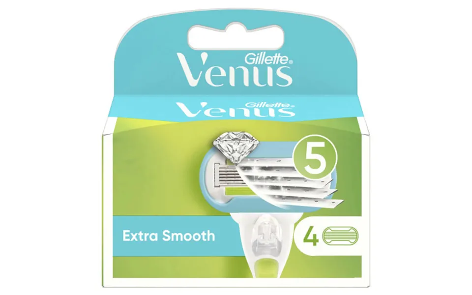 Gillette Venus Extra Smooth Razor Refill Blades 4 Pcs.