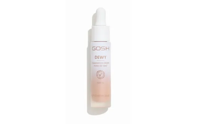 Gosh Copenhagen Gosh Copenhagen Dewy Foundation Drops 12ml 008 Tan